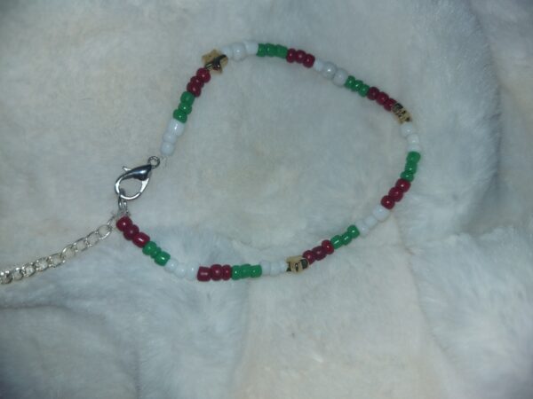 Candycane lane bracelet